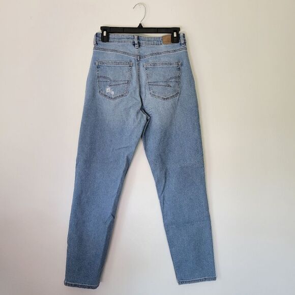 American Eagle Outfitters Mom Jeans Light Blue 4 - Picture 5 of 13